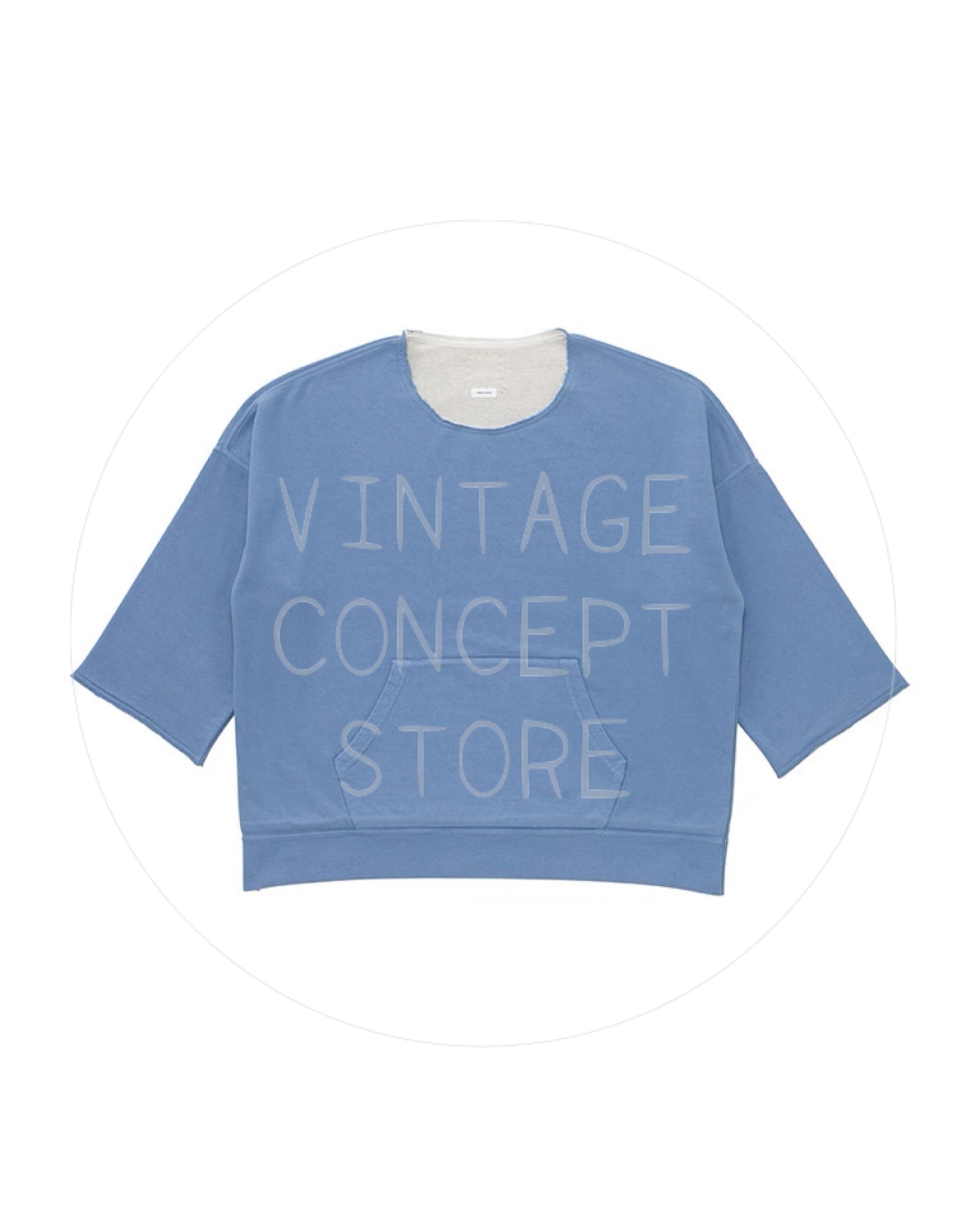 visvim 25AW BURROW DUAL SWEAT DMGD